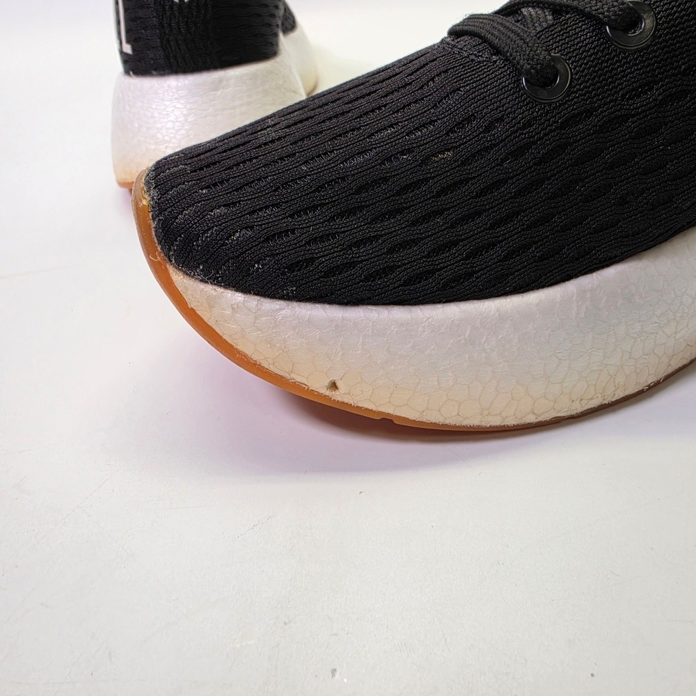 NOBULL Knit Runner Womens 8 Black Athleisure Minimalist Gym Shoes Cross Training - Picture 6 of 16